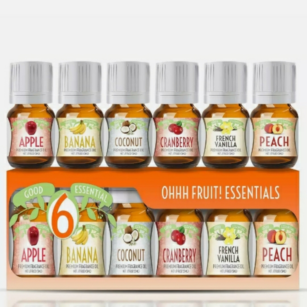 Essential oils 6 5 ml / .17 fl oz bottles